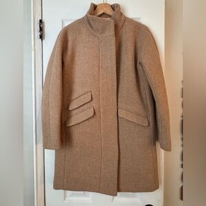 J.Crew Toscana coat in Italian stadium-cloth wool blend